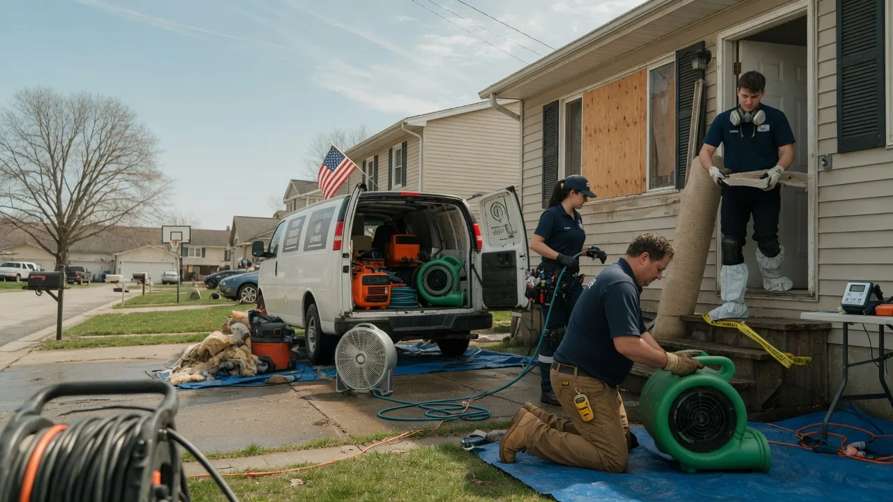 Water Damage Restoration in New Hill, NC near me